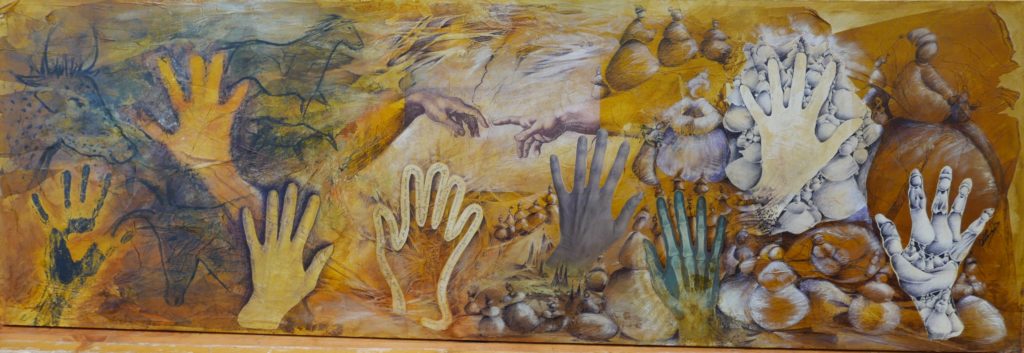 Réalisation peinture pariétale - Atelier Mucyol