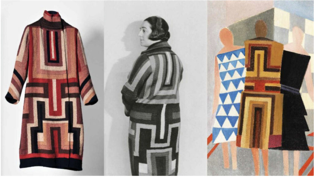 Une artiste qui a apporté de la couleur et de la géométrie à l'Art Déco, avec des motifs vibrants et des influences cubistes.