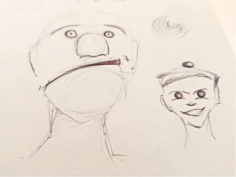 entraînement , dessin d’oservation pour s’améliorer