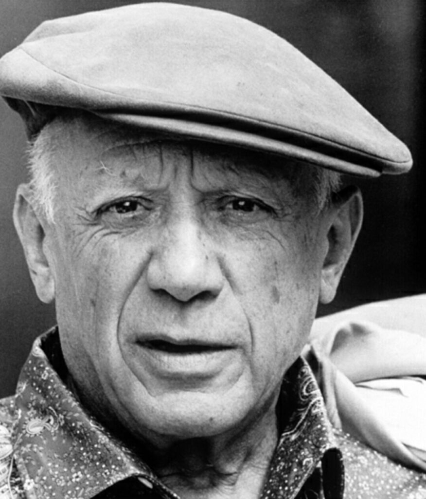 portrait photographique de Pablo picasso